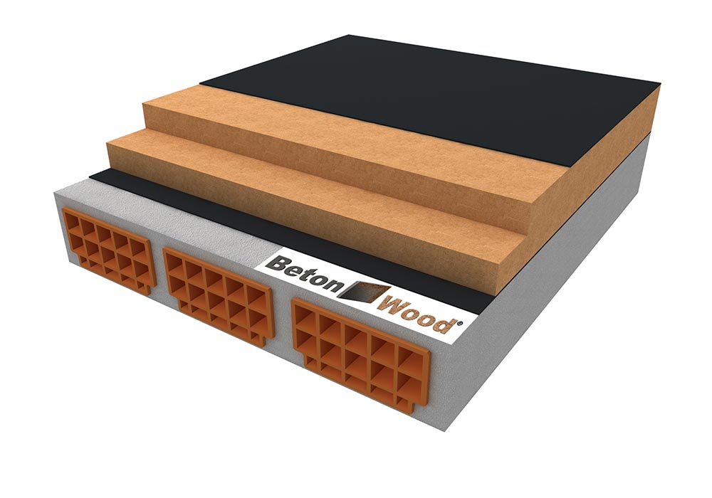 Sottotetto per edifici ad energia quasi zero in fibra di legno