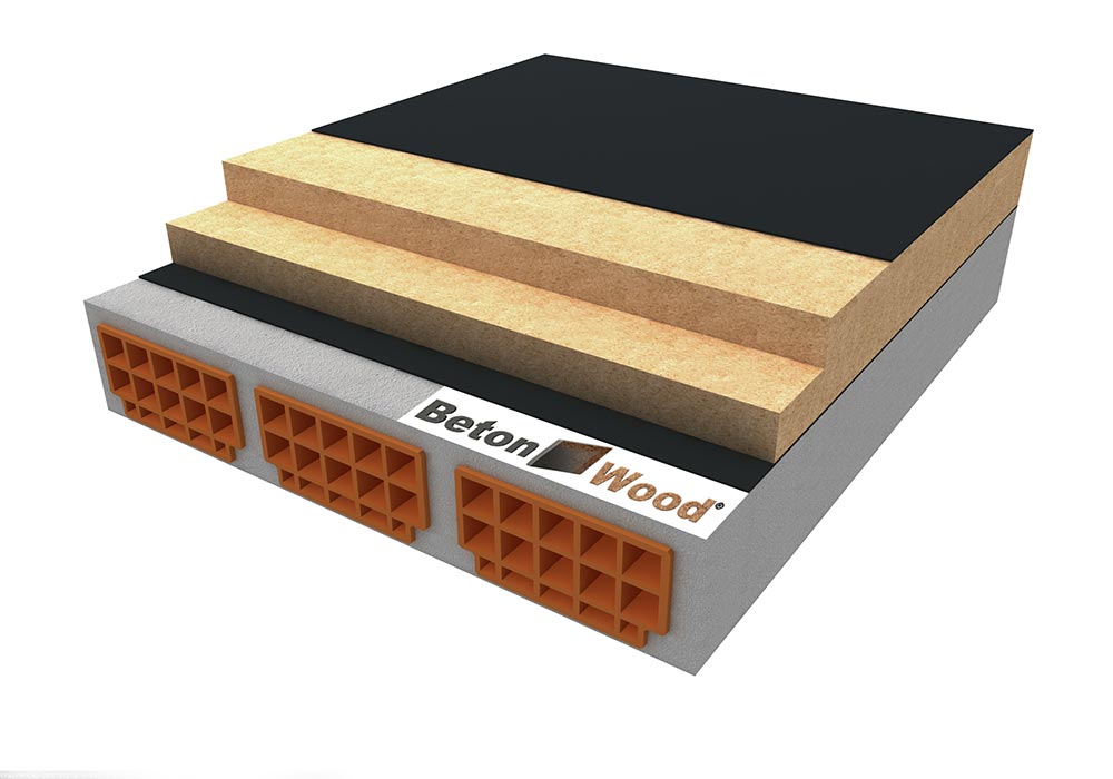 Sottotetto per edifici ad energia quasi zero in fibra di legno roof